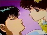 Keiko almost kiss Yusuke